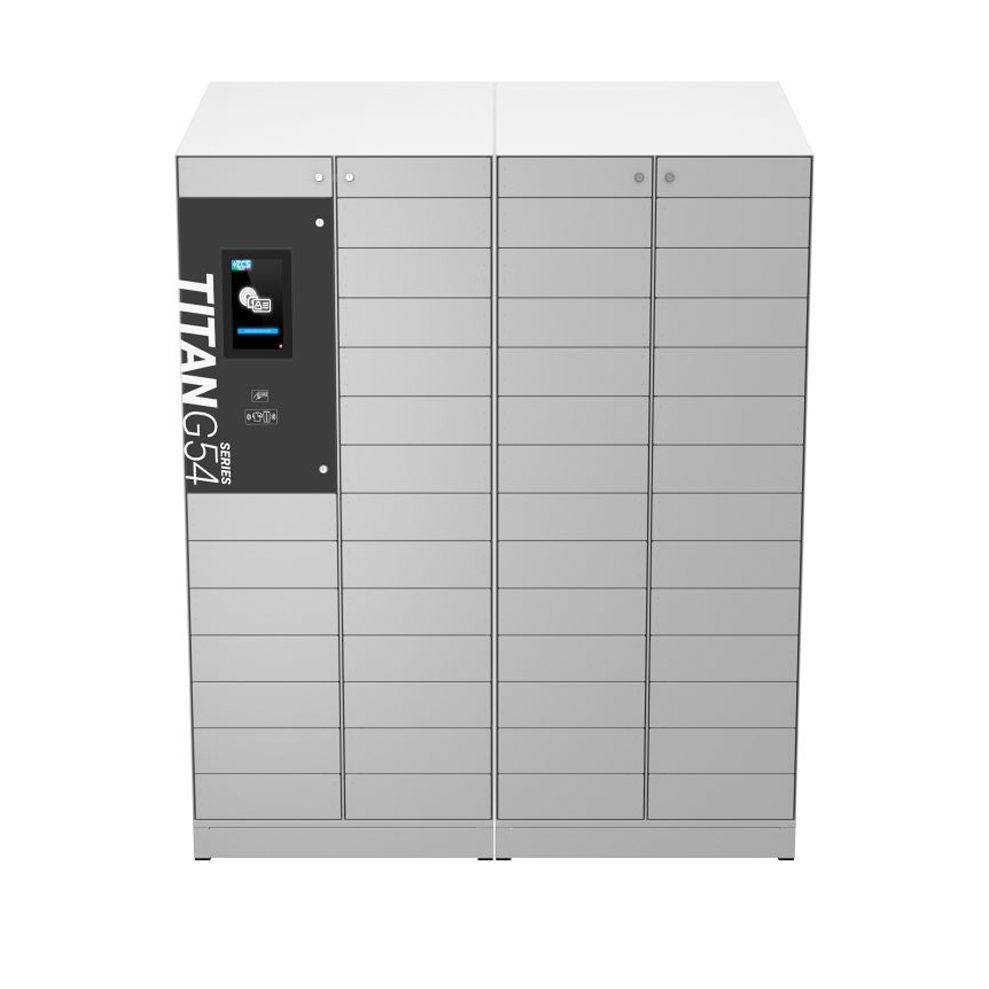 Titan G-54 UHF Smart Locker Scrub and Linen Distribution